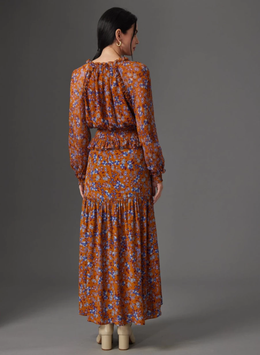 "GILNER FARRAR Isla Skirt In Tuscany - Stylish Women's Midi Skirt for Casual Wear"