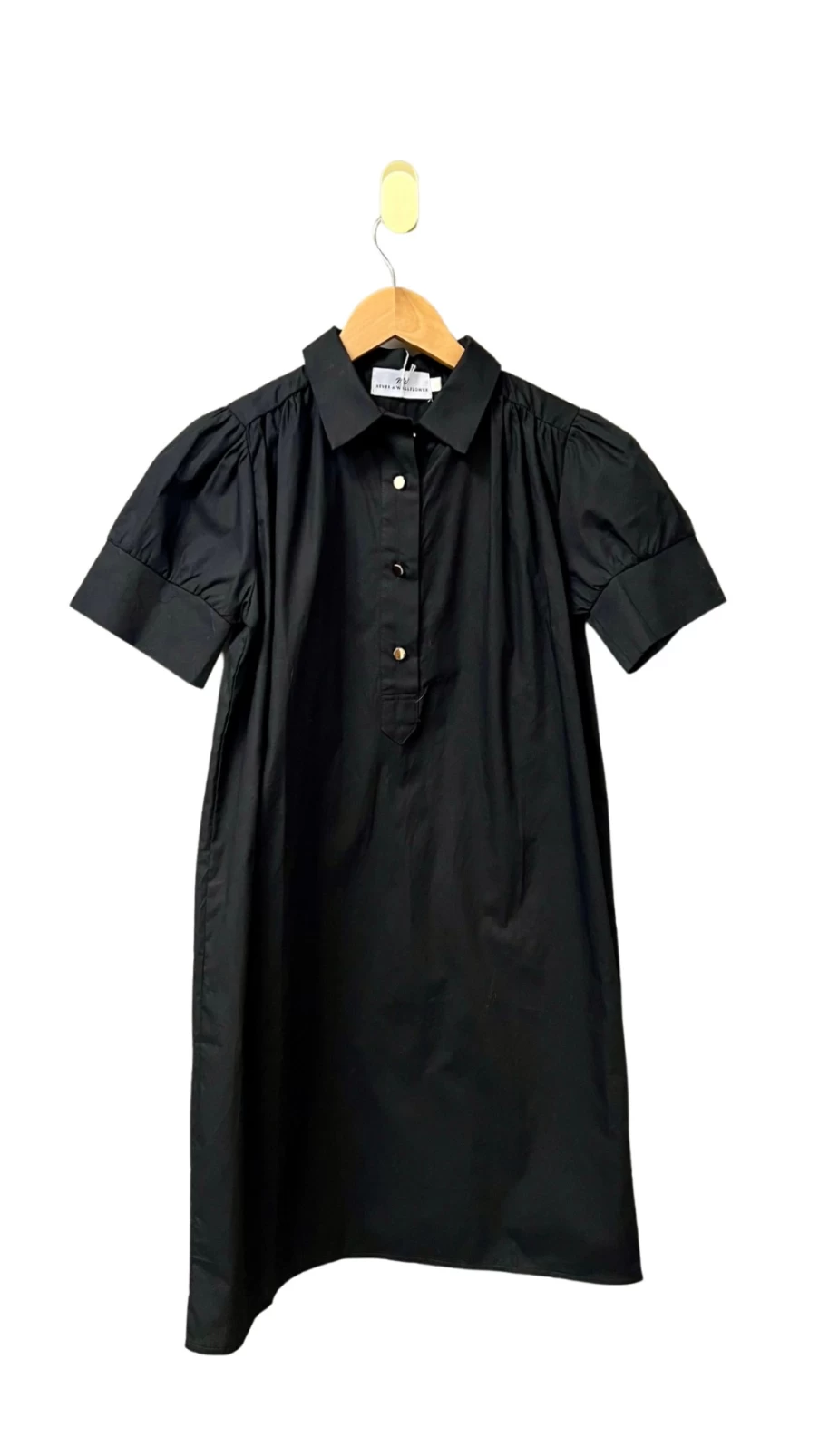 NEVER A WALLFLOWER Black Puff Sleeve Dress - Elegant Everything Dress for Women