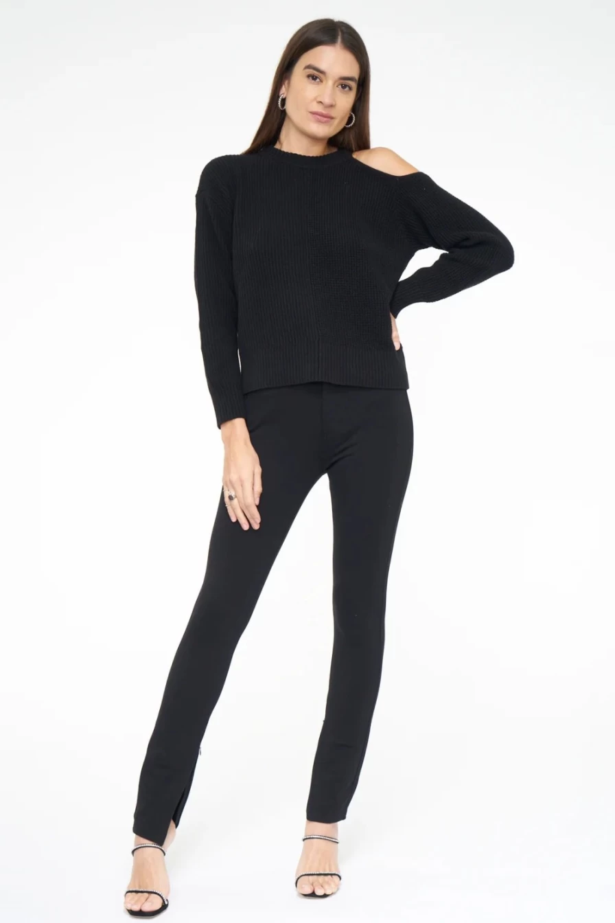 PISTOLA Kendall High-Waist Zippered Pants for Night Out - Stylish Women's Trousers