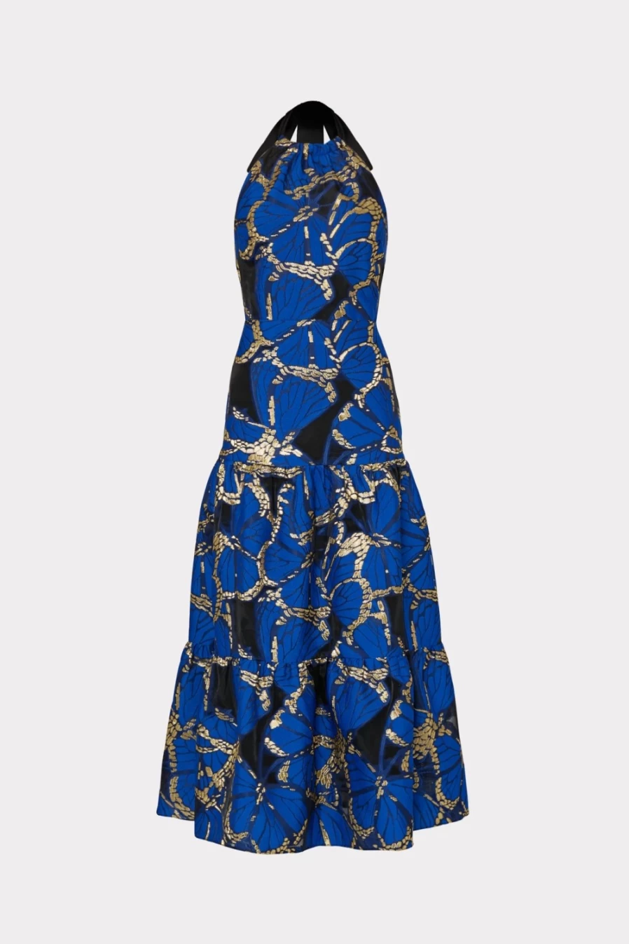 Milly Hayden Blue Multi Floral Butterfly Print Dress
