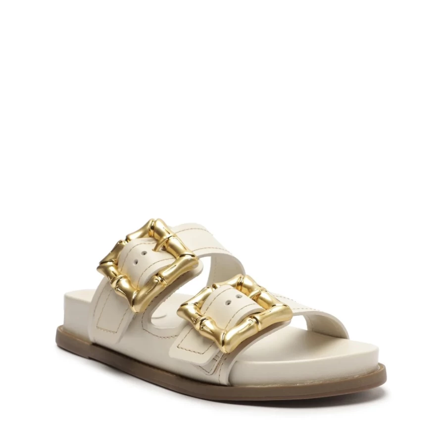 SHU SHOP Enola Pearl Sandals - Elegant Women's Pearl-Embellished Footwear for Summer