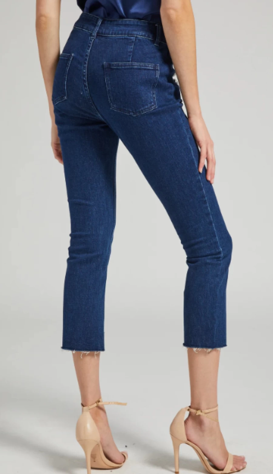 "GENERATION LOVE Justine High-Rise Indigo Denim Jeans for Women"