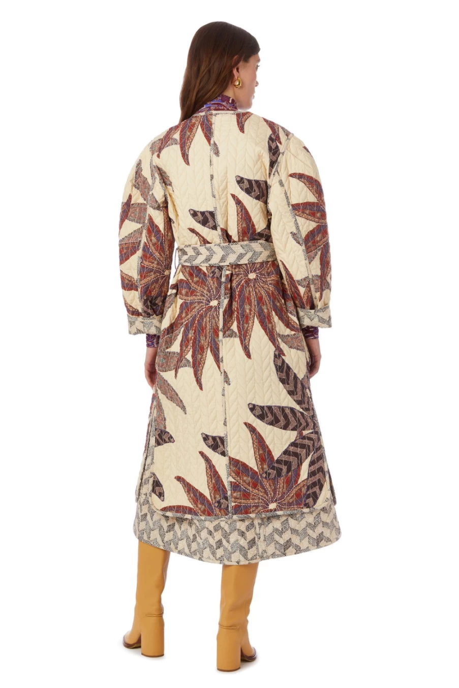 MARIE OLIVER Women's Anise Long Wool Coat - Classic Lou Style Trench Coat for Winter