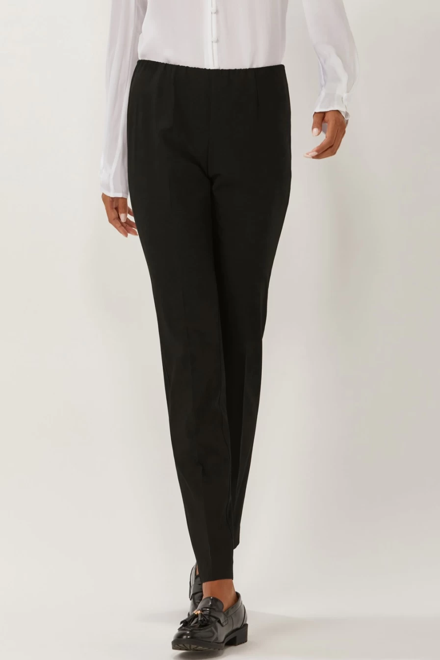 ECRU Men's Slim Fit Black Dress Pants - Springfield Collection