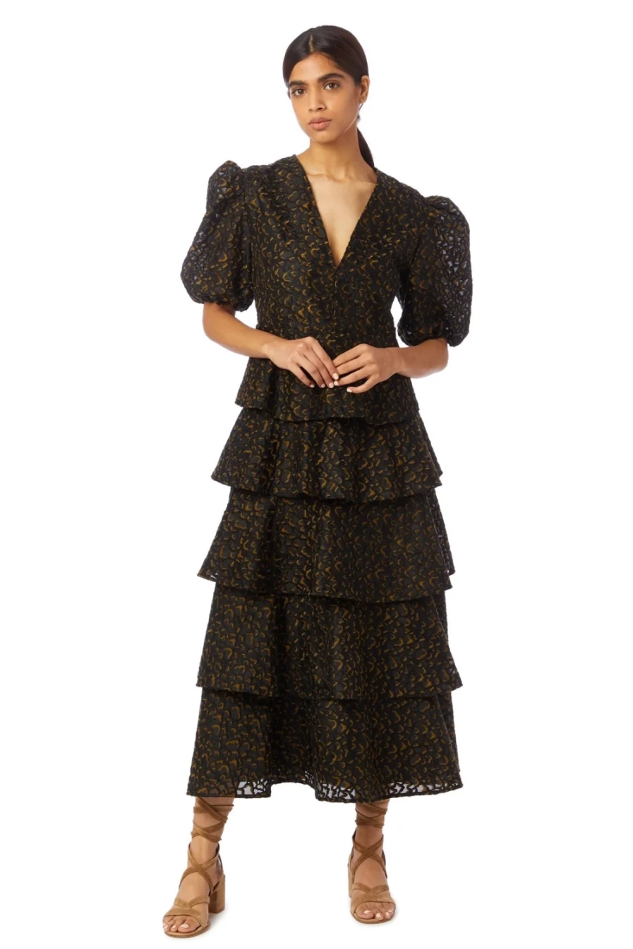 MARIE OLIVER Everly Plume Floral Print Summer Dress for Women