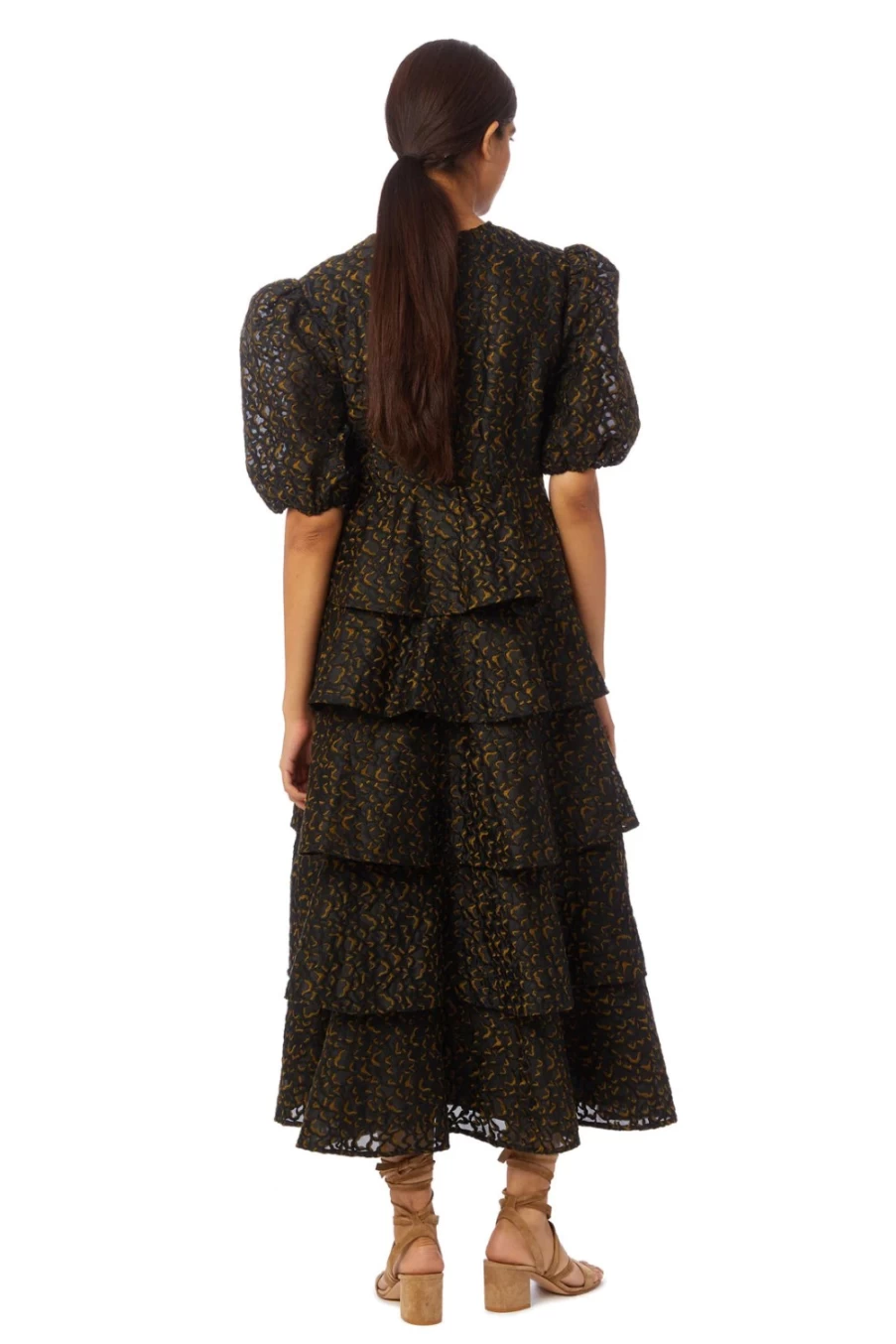 MARIE OLIVER Everly Plume Floral Print Summer Dress for Women