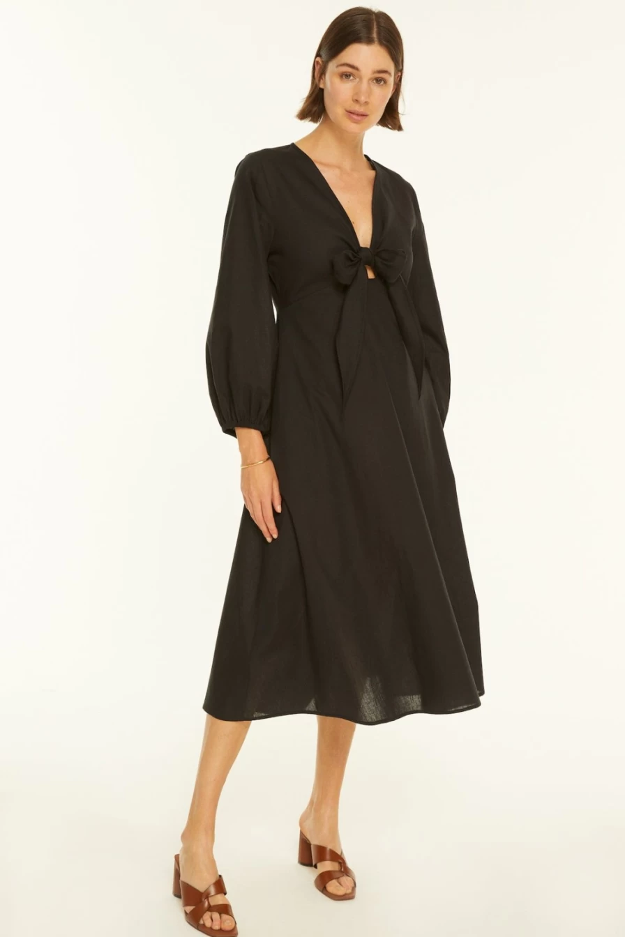 HARSHMAN Women's Novella Dress - Elegant Casual Wear for Everyday Comfort