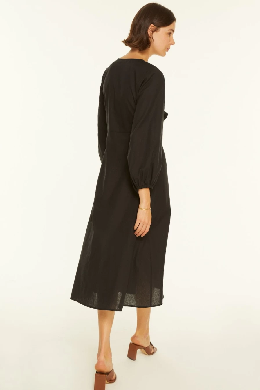 HARSHMAN Women's Novella Dress - Elegant Casual Wear for Everyday Comfort