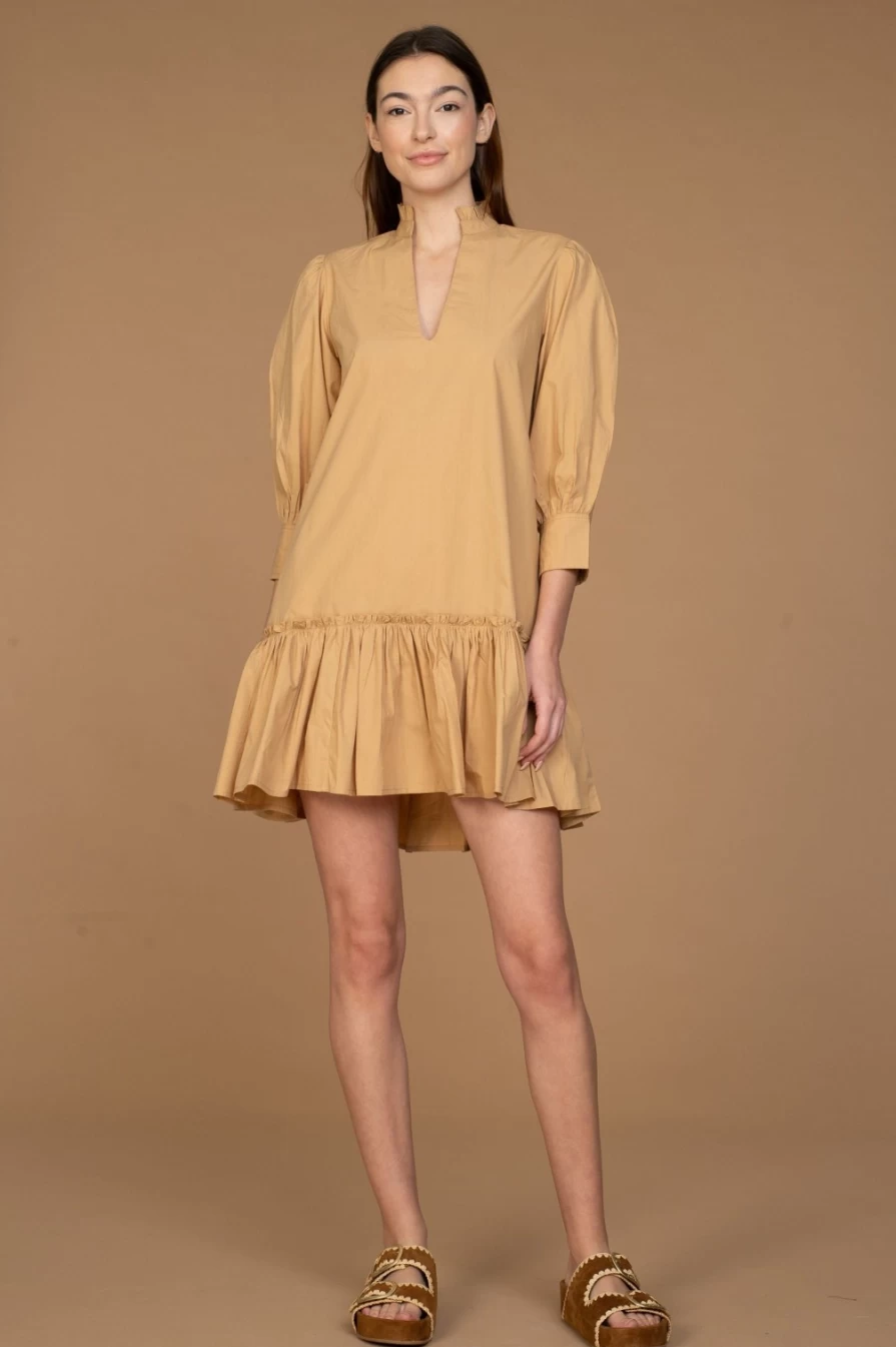 "OLIVIA JAMES Chloe Birch Dress - Elegant Women's Dress"
