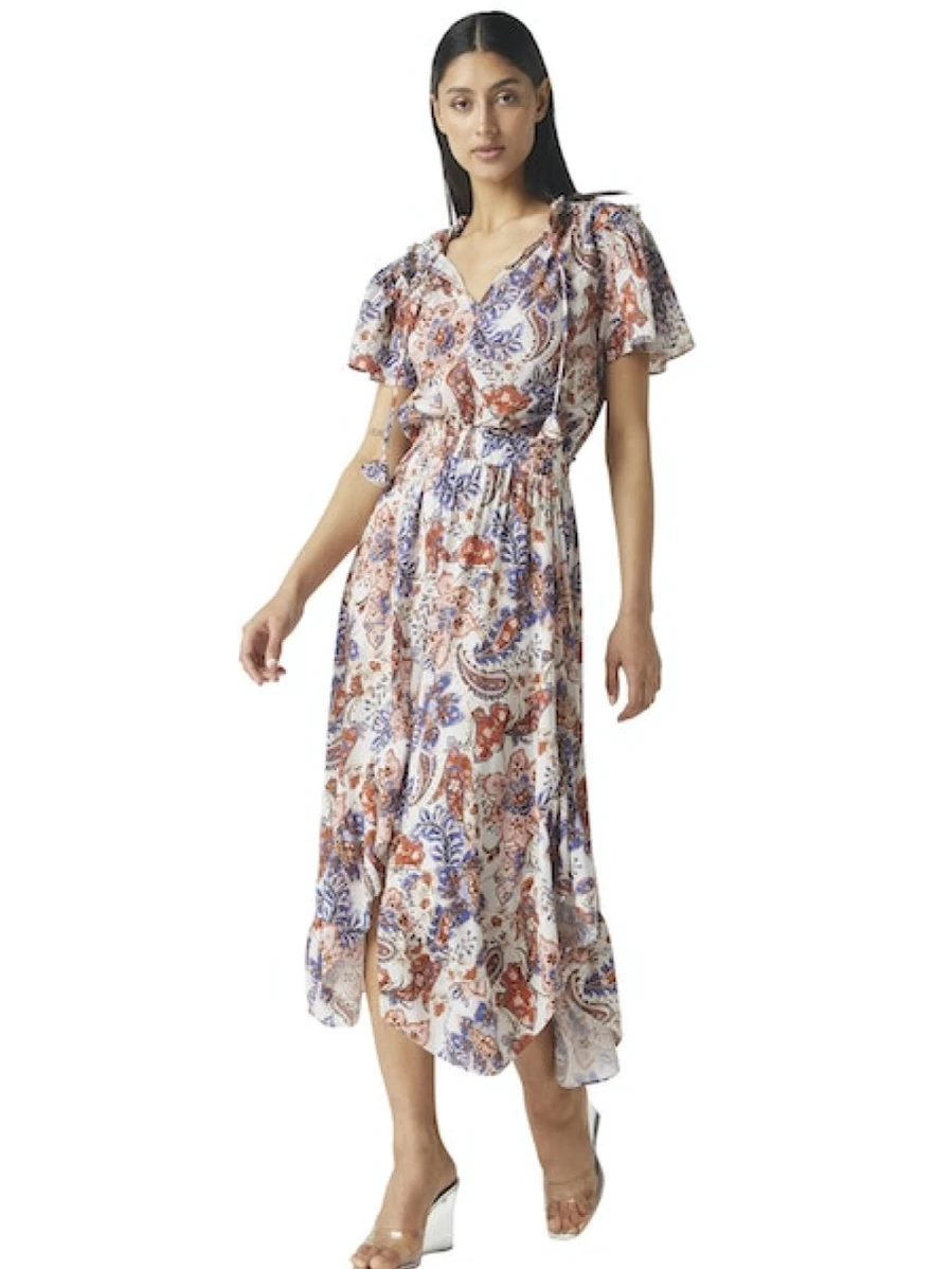 MISA LOS ANGELES Suparna Floral Print Top - Women's Fashion Blouse