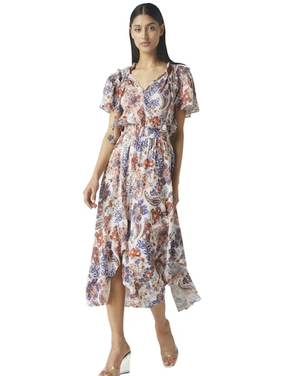 MISA LOS ANGELES Suparna Floral Print Top - Women's Fashion Blouse