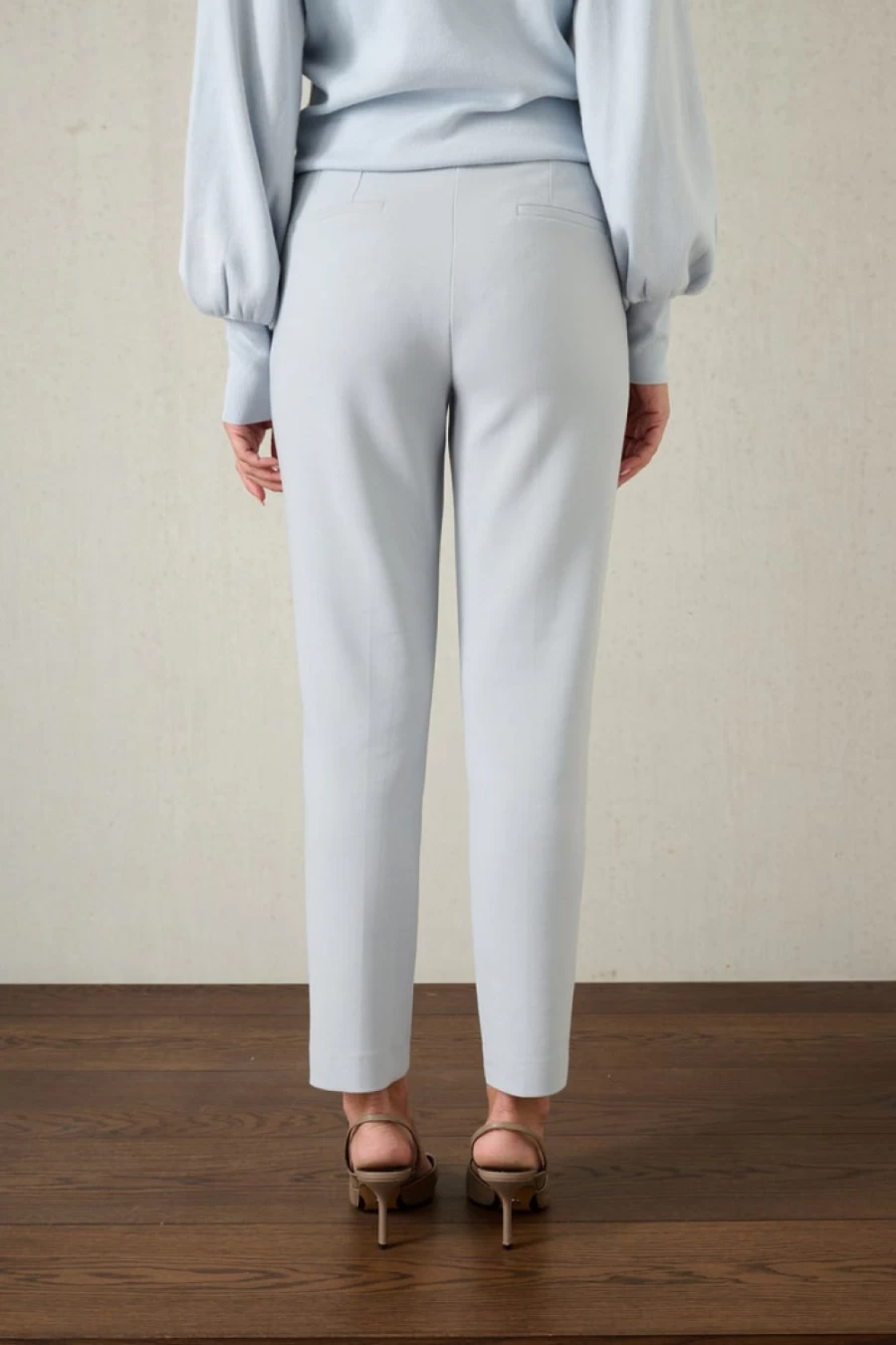 "OSCAR Richard Slim Fit Pant in Ice Blue | Men's Casual Trousers"