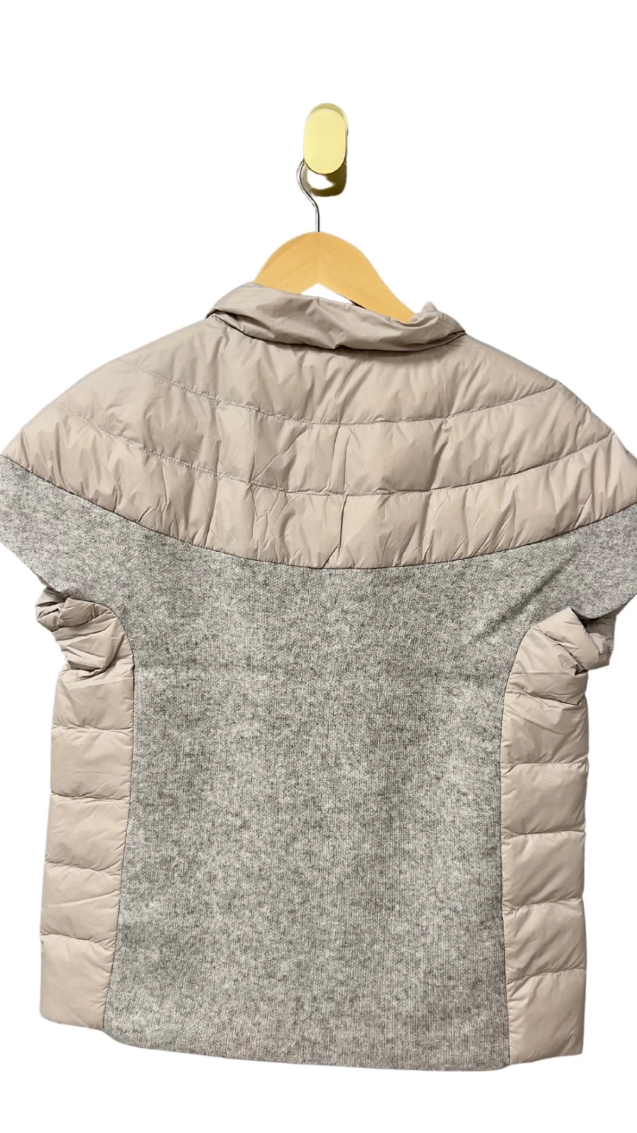 CORTLAND PARK Wellesley Gray Puffer Vest for Men & Women - Lightweight Insulated Winter Vest