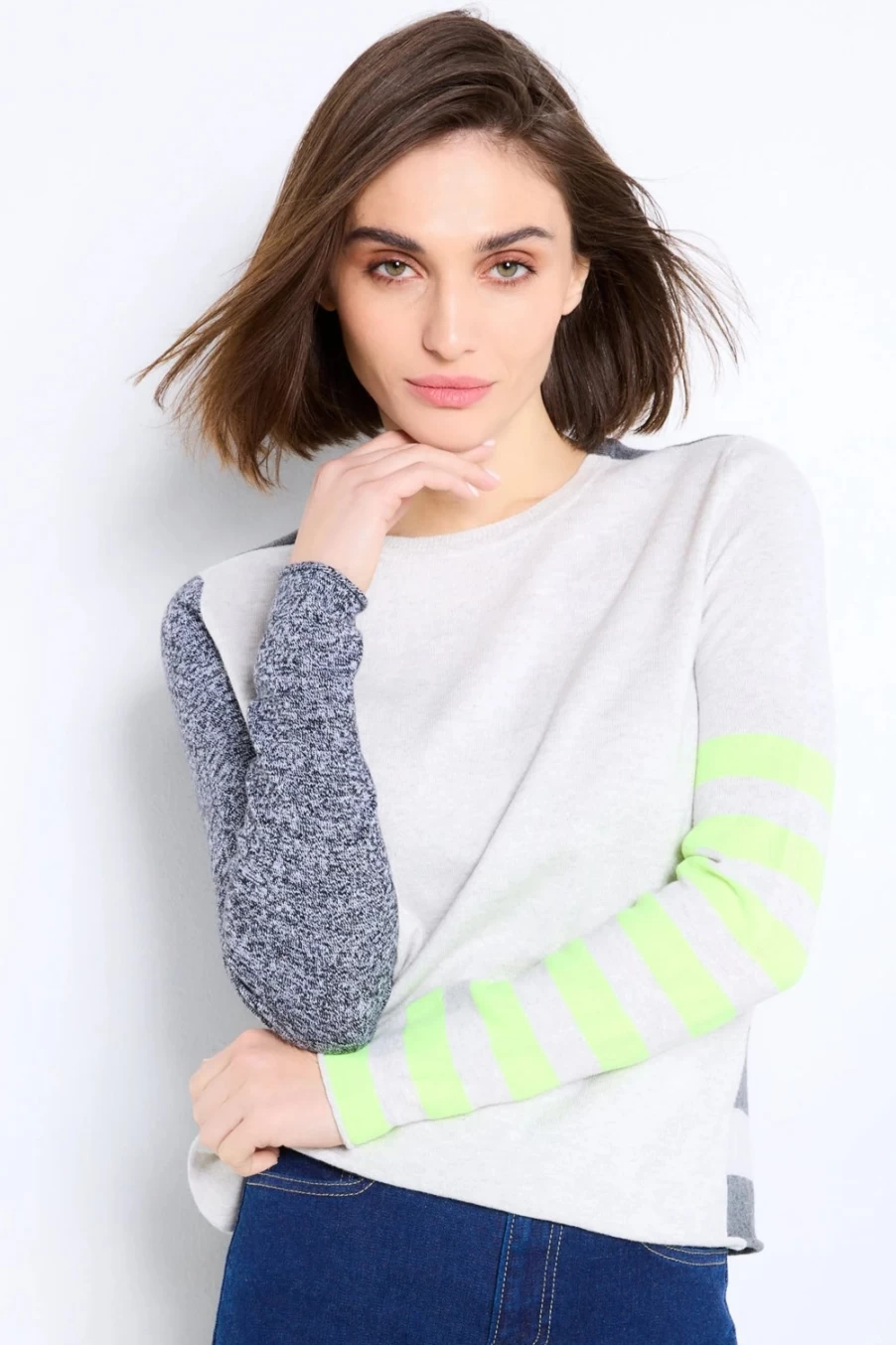 LISA TODD Platinum Pop Rox Sweater - Women's Fashion Knitwear
