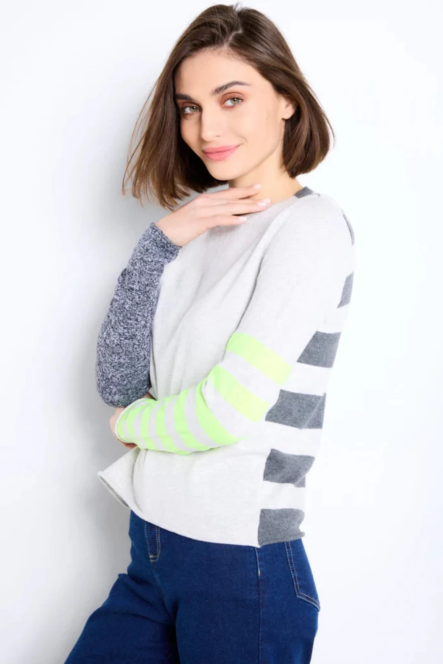LISA TODD Platinum Pop Rox Sweater - Women's Fashion Knitwear