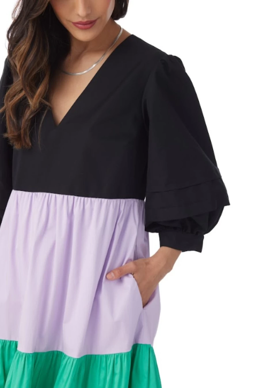 CROSBY Colorblock Wiley Dress - Final Sale | Stylish Women's Fashion