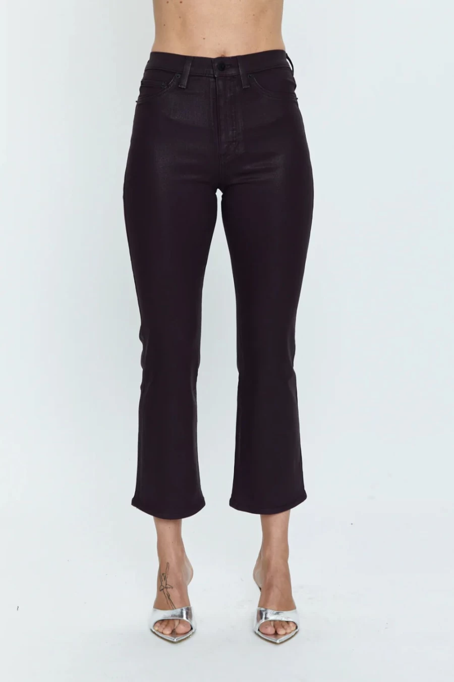 PISTOLA Amethyst High Rise Coated Skinny Jeans for Women - Lennon Denim Pants