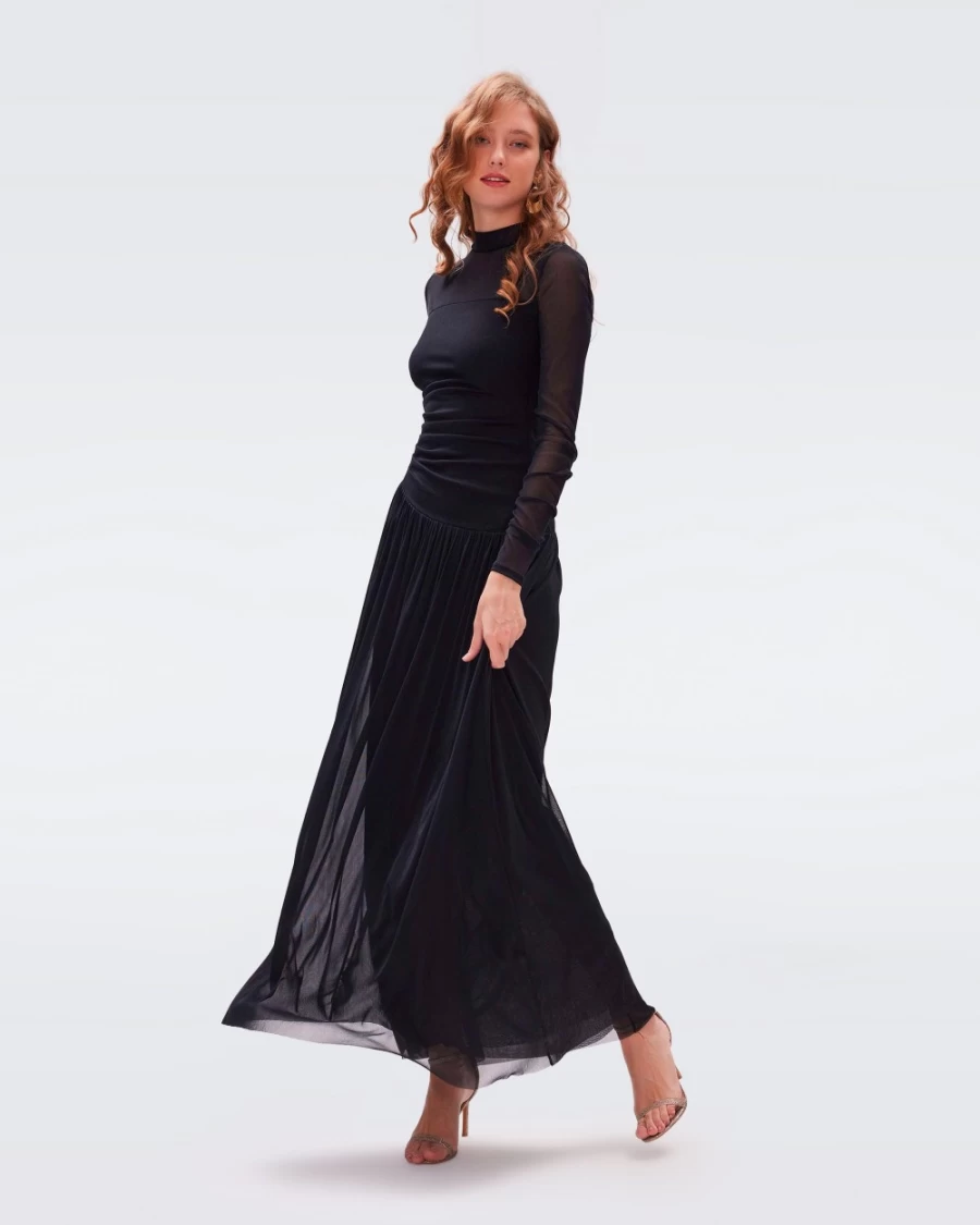 DIANE VON FURSTENBURG Kirstie Black Dress